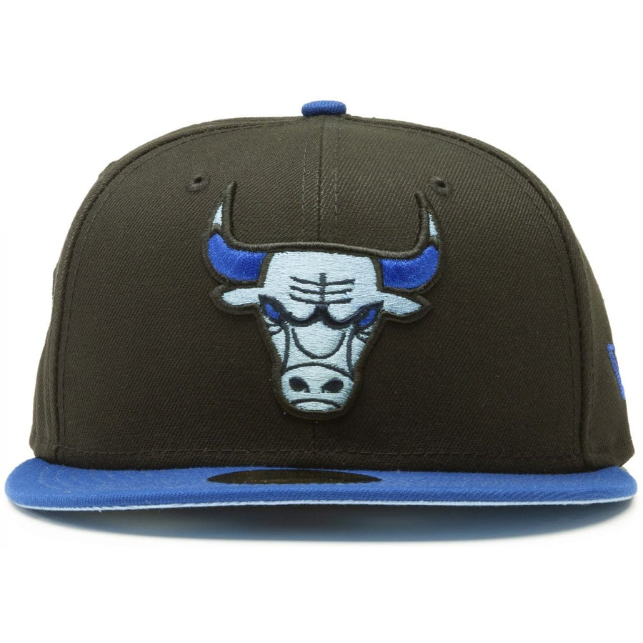 New Era Chicago Bulls Black/Royal 75th Anniversary 59FIFTY Fitted Hat