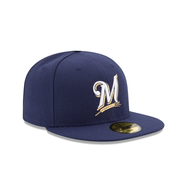 New Era Milwaukee Brewers Toddler 59FIFTY Fitted Hat