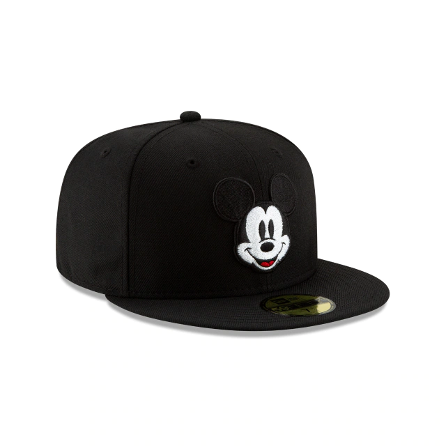 New Era Mickey Mouse Face Black 59FIFTY Fitted Hat