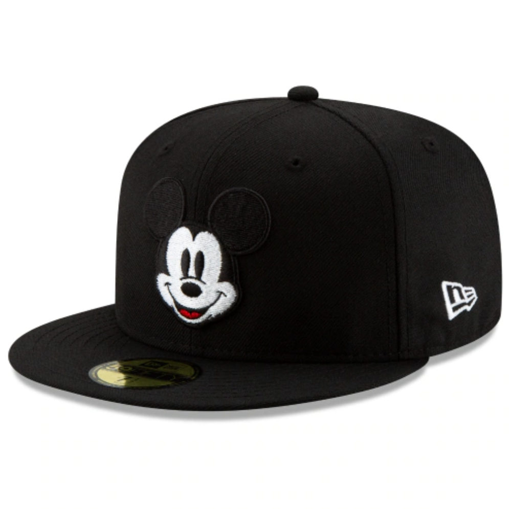 New Era Mickey Mouse Face Black 59FIFTY Fitted Hat