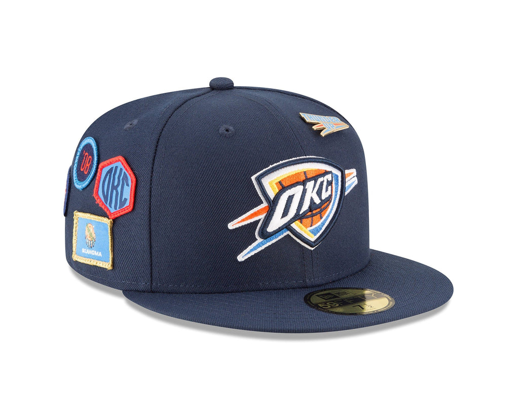 New Era Oklahoma City Thunder 2018 NBA Draft Cap 59Fifty Fitted Hat - Navy