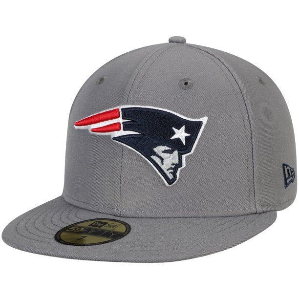 New Era Graphite New England Patriots Storm 59FIFTY Fitted Hat