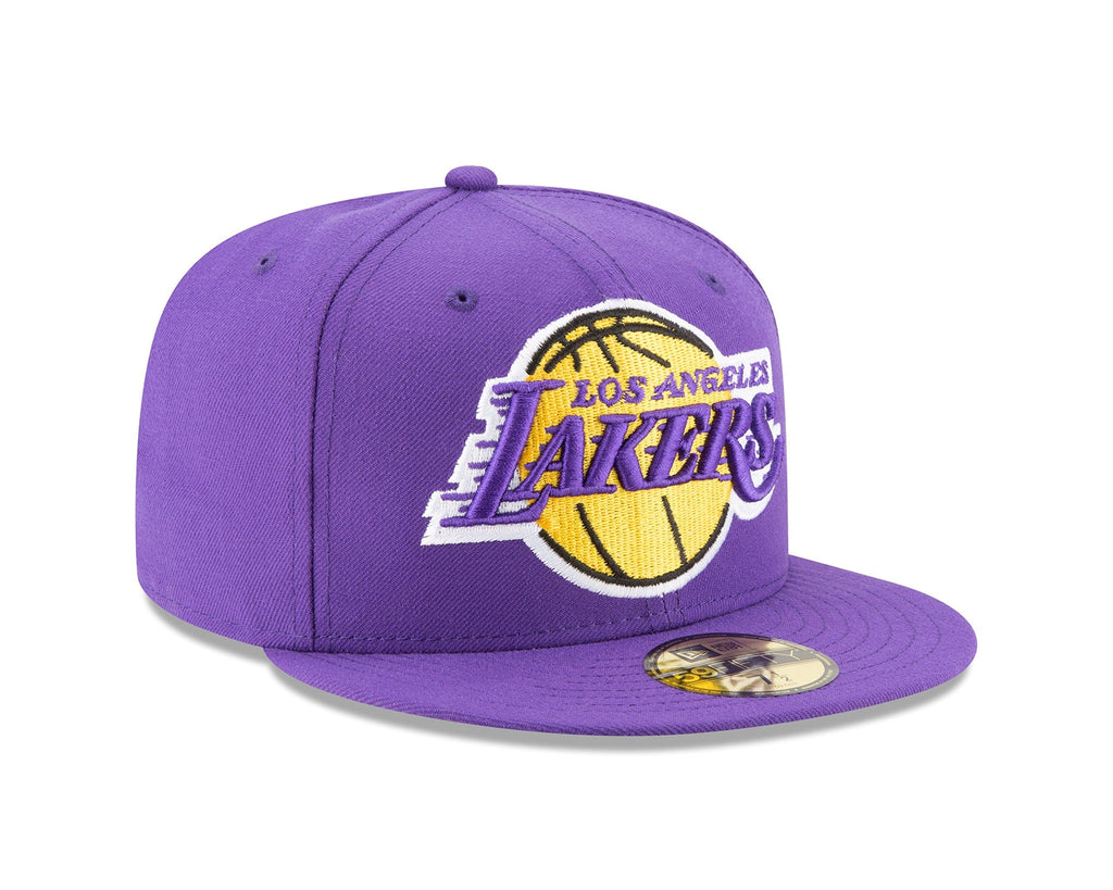 New Era Los Angeles Lakers Purple 59Fifty Fitted Hat