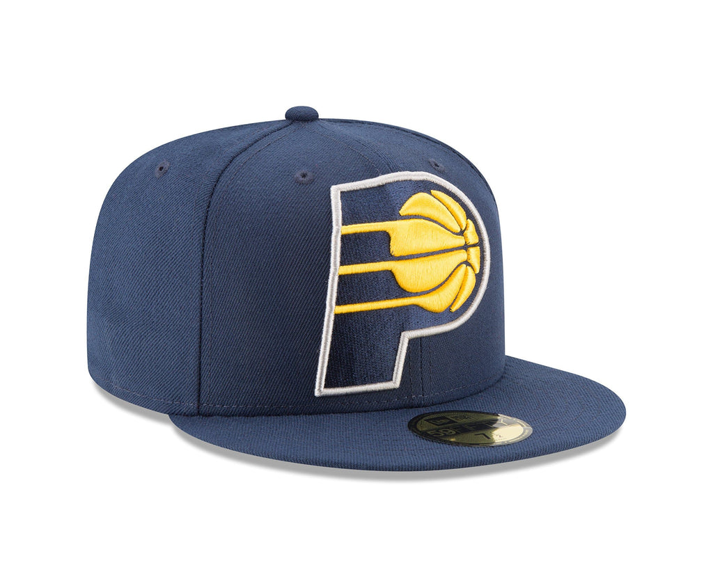 New Era Indiana Pacers Navy Blue 59Fifty Fitted Hat