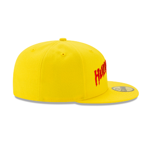 New Era Hulk Hogan Yellow "Hulkamania" 59Fifty Fitted Hat