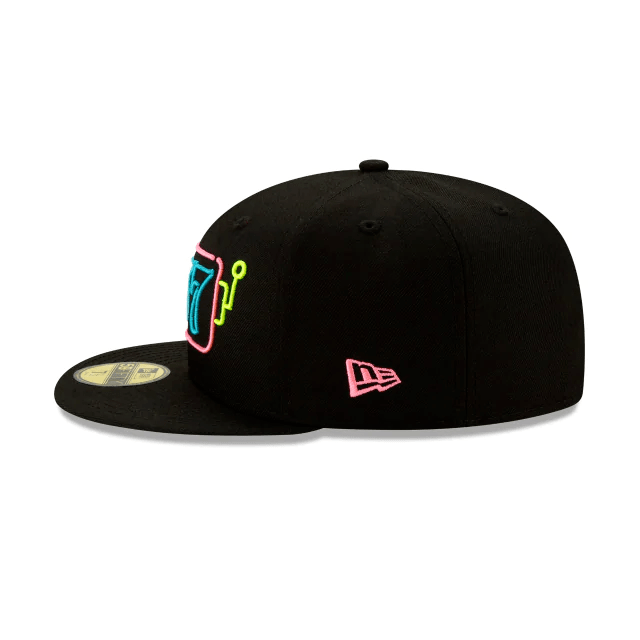 New Era Lucky 7 Neon Jackpot 59Fifty Fitted Hat