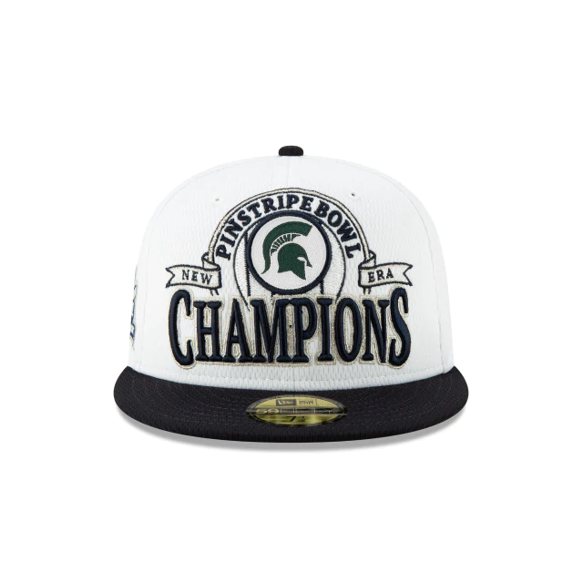 New Era Michigan State Spartans Pinstripe Bowl Fitted Hat