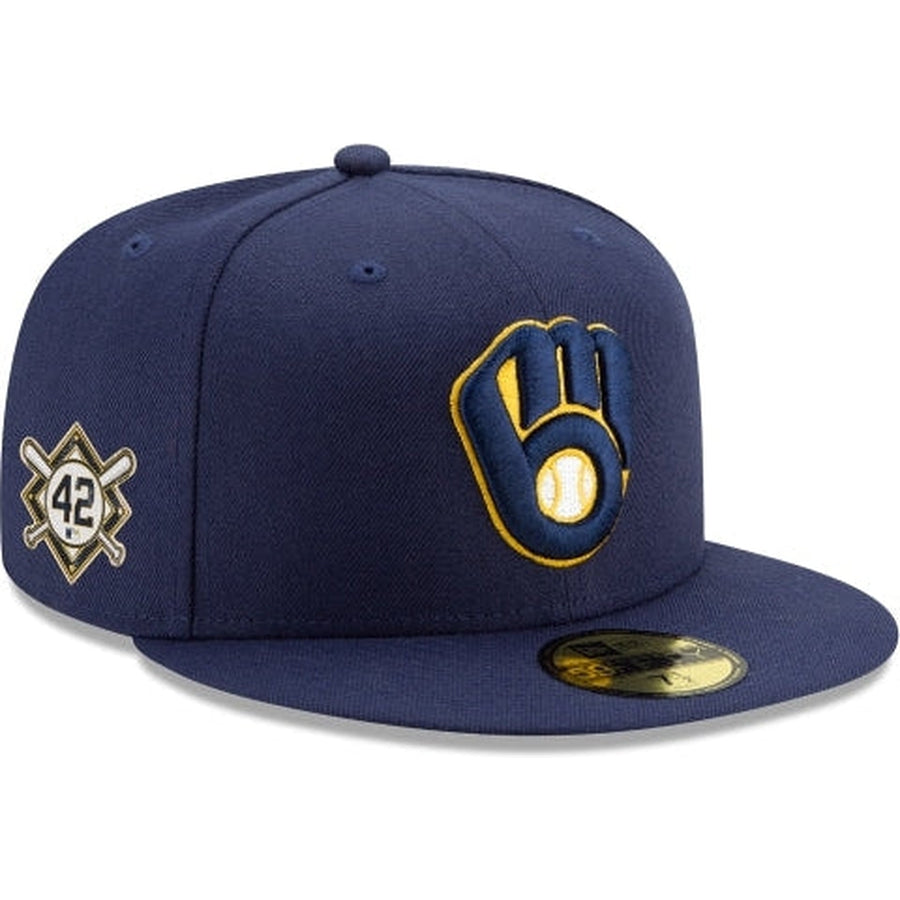 New Era Milwaukee Brewers Jackie Robinson Day 2022 59FIFTY Fitted Hat