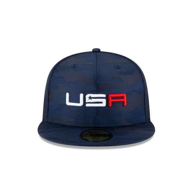 New Era Ryder Cup Saturday Navy Camo 59FIFTY Fitted Hat