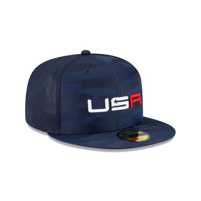New Era Ryder Cup Saturday Navy Camo 59FIFTY Fitted Hat