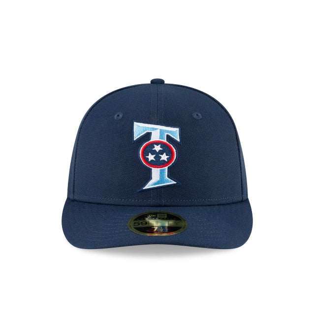New Era 
						Tennessee Titans Logo Mix Low Profile 59fifty Fitted Hat