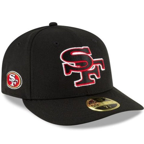 New Era San Francisco 49ers Logo Mix Low Profile 59fifty Fitted Hat