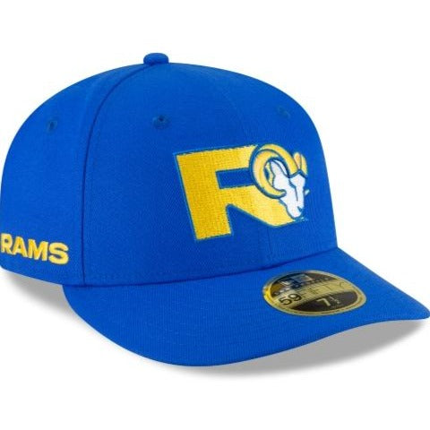 New Era 
						Los Angeles Rams Logo Mix Low Profile 59fifty Fitted Hat
