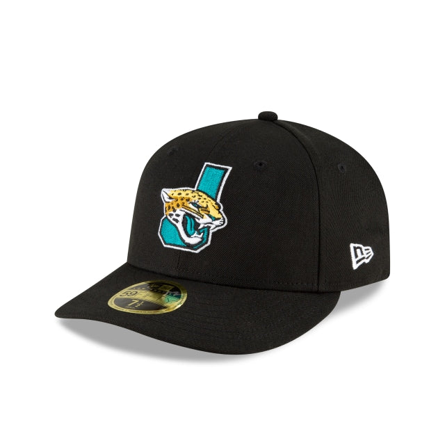 New Era 
						Jacksonville Jaguars Logo Mix Low Profile 59fifty Fitted Hat
