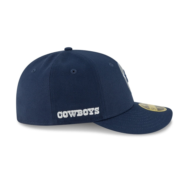 New Era 
						Dallas Cowboys Logo Mix Low Profile 59fifty Fitted Hat