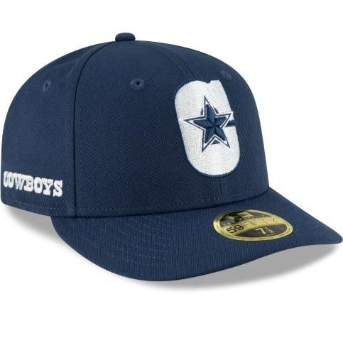 New Era 
						Dallas Cowboys Logo Mix Low Profile 59fifty Fitted Hat