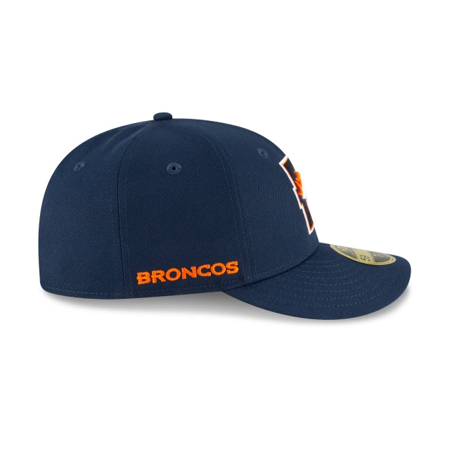 New Era 
						Denver Broncos Logo Mix Low Profile 59fifty Fitted Hat