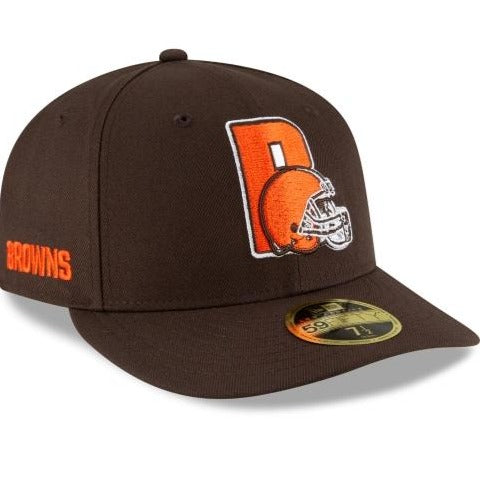 New Era 
						Cleveland Browns Logo Mix Low Profile 59fifty Fitted Hat