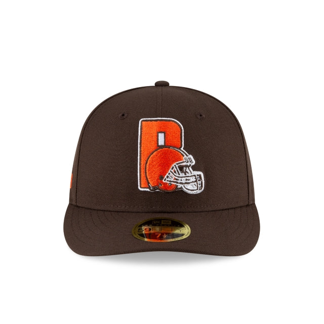 New Era 
						Cleveland Browns Logo Mix Low Profile 59fifty Fitted Hat