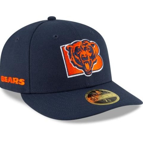 New Era 
						Chicago Bears Logo Mix Low Profile 59fifty Fitted Hat