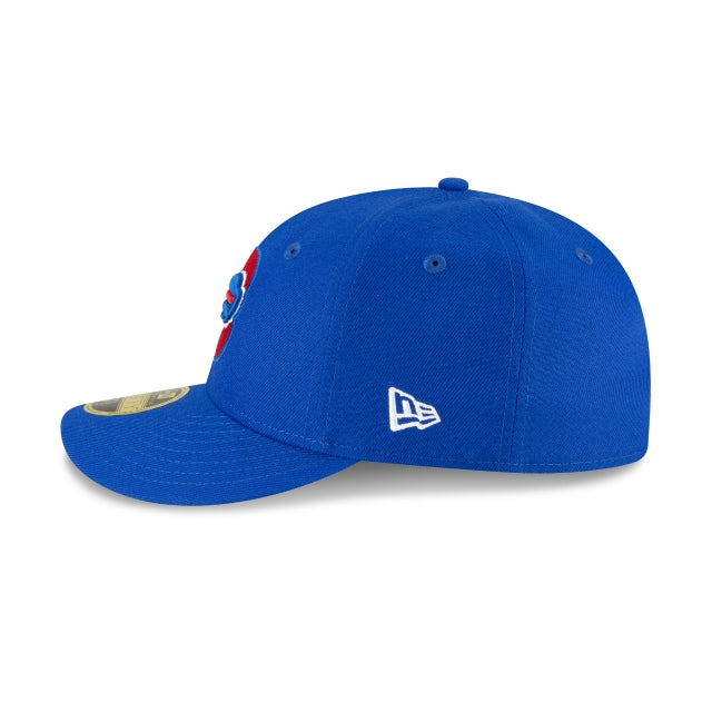 New Era 
						Buffalo Bills Logo Mix Low Profile 59fifty Fitted Hat
