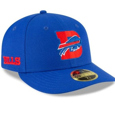 New Era 
						Buffalo Bills Logo Mix Low Profile 59fifty Fitted Hat