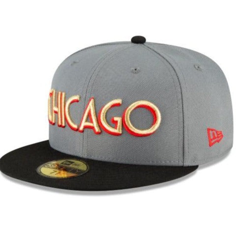 New Era Chicago Bulls City Edition 2021 59FIFTY Fitted Hat