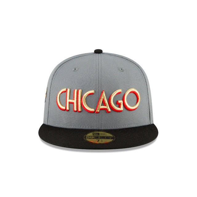 New Era Chicago Bulls City Edition 2021 59FIFTY Fitted Hat