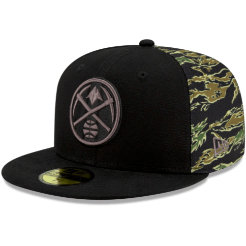 New Era Denver Nuggets Camo Panel 59Fifty Fitted Hat