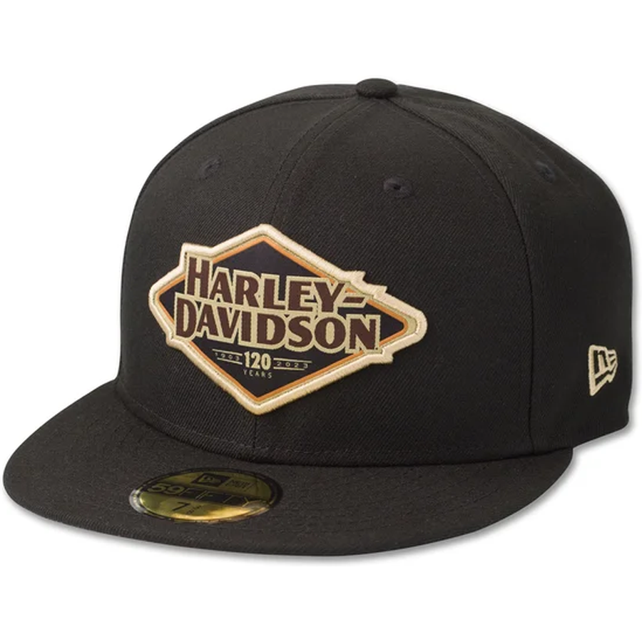 New Era Harley-Davidson 120th Anniversary Black 59FIFTY Fitted Hat