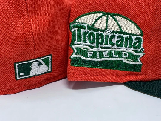 New Era Tampa Bay Rays Tropicana Field “Pumpkin Collection” 59FIFTY Fitted Hat