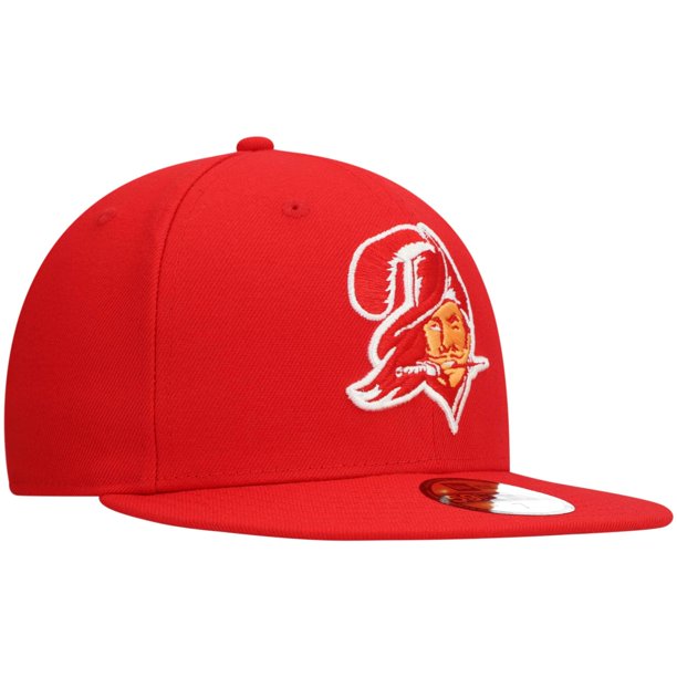 New Era Tampa Bay Buccaneers Red Omaha Throwback 59FIFTY Fitted Hat