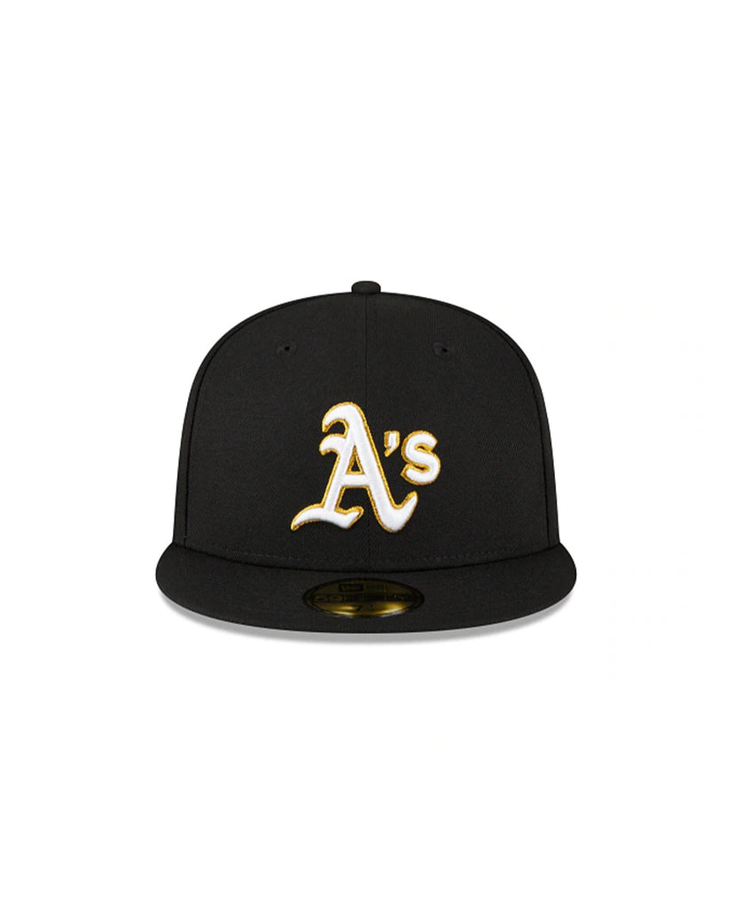 New Era Oakland Athletics Metallic Logo 59FIFTY Fitted Hat