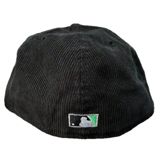 New Era Seattle Mariners "X Box" Inspired Black Corduroy 59FIFTY Fitted Hat