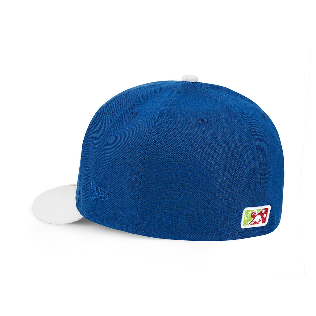 New Era Buffalo Bisons Royal Blue/White 25th Anniversary 59FIFTY Fitted Hat