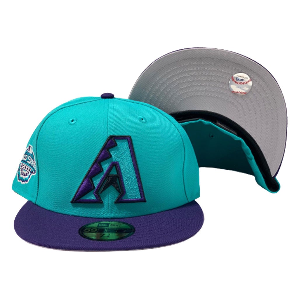 New Era Arizona Diamondbacks Teal/Purple 2001 World Series 59FIFTY Fitted Hat