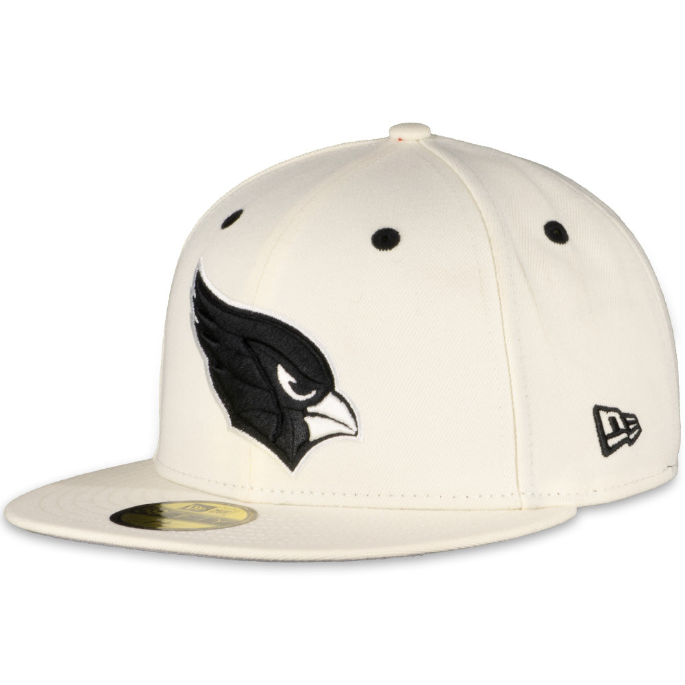 New Era Arizona Cardinals White Ivory Box Score 2023 59FIFTY Fitted Hat