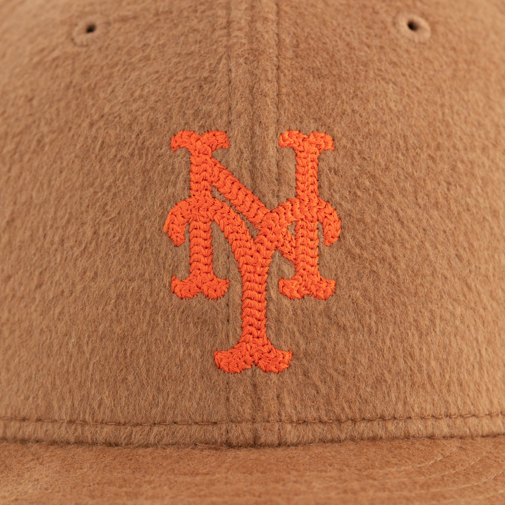 New Era x Aimé Leon Dore New York Mets Moleskin Brown Low Profile 59FIFTY Fitted Hat