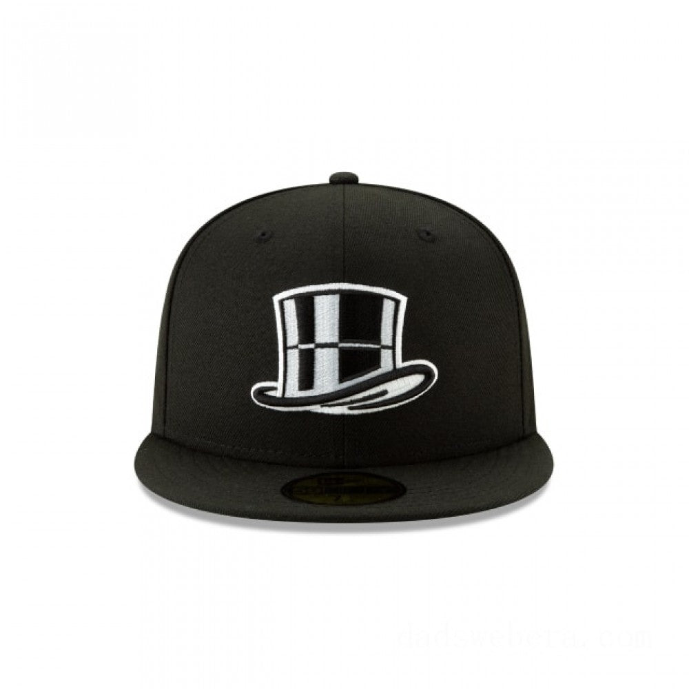 New Era Monopoly Alternate Top Hat Black 59FIFTY Fitted Hat