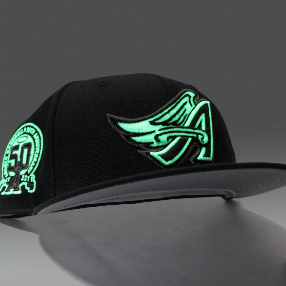 New Era Anaheim Angels 50th Anniversary 59Fifty Fitted Hat (Glow in the Dark)