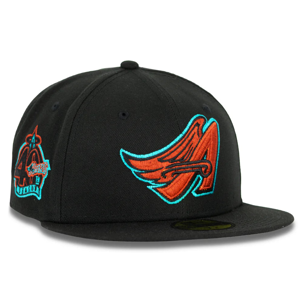 New Era x Just Sports Anaheim Angels Red Rock 59FIFTY Fitted Hat