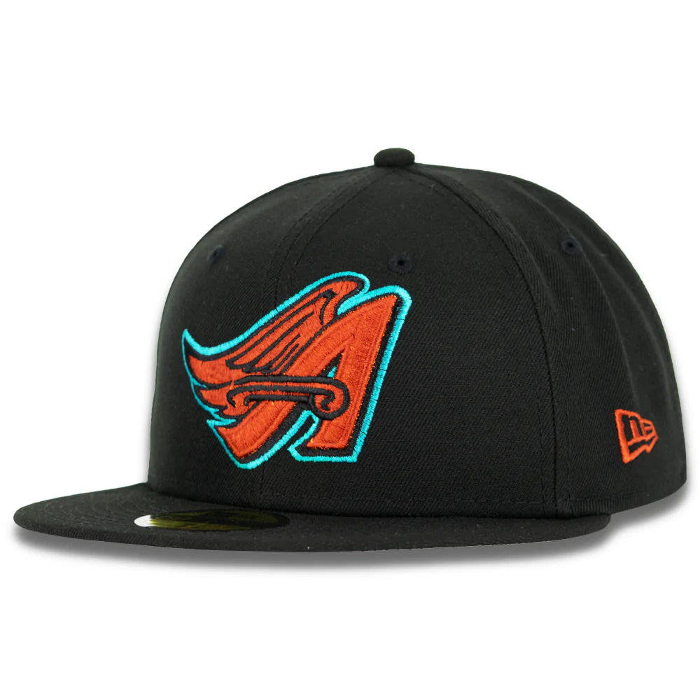 New Era x Just Sports Anaheim Angels Red Rock 59FIFTY Fitted Hat