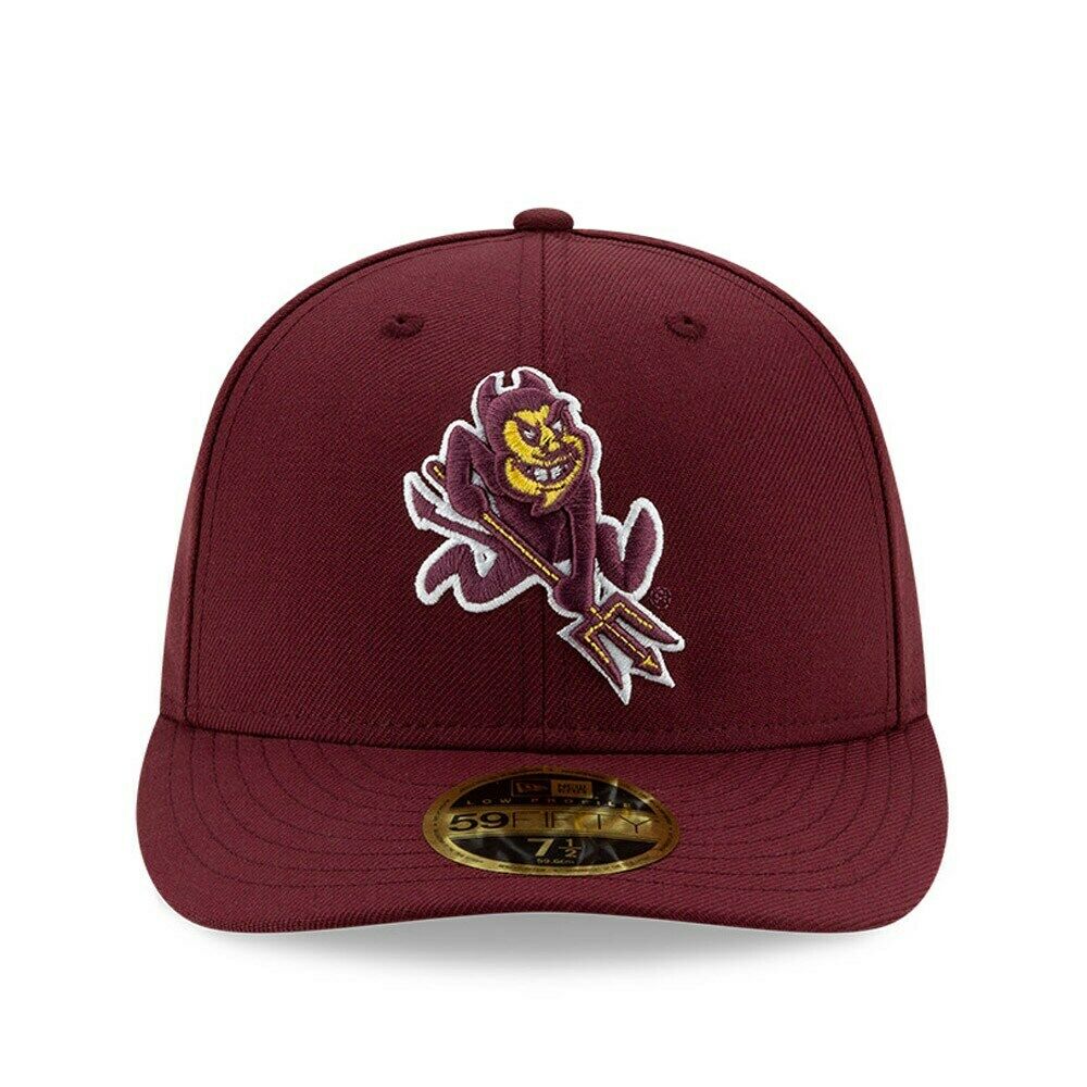 New Era Maroon Arizona State Sun Devils Basic Low Profile 59FIFTY Fitted Hat