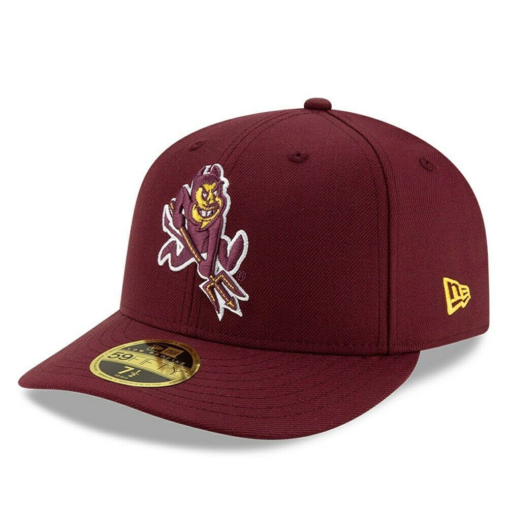 New Era Maroon Arizona State Sun Devils Basic Low Profile 59FIFTY Fitted Hat