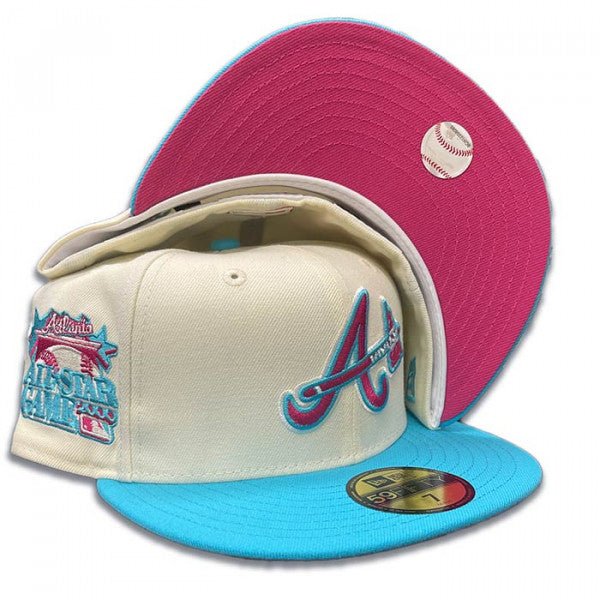 New Era Atlanta Braves Chrome Two-Tone 2000 All-Star Game 59FIFTY Fitted Hat