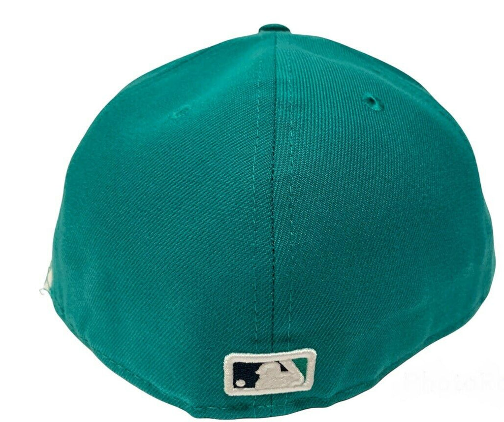 New Era Seattle Mariners Green Retro Logo 59FIFTY Fitted Hat
