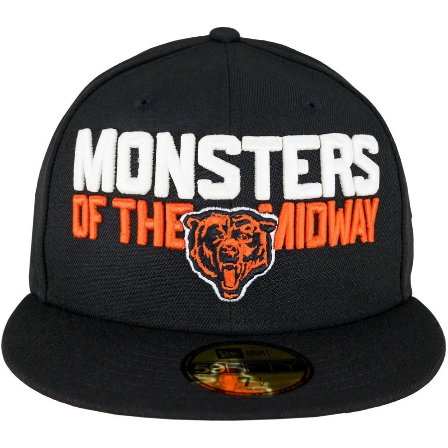 New Era Chicago Bears Monsters of The Midway Black 59FIFTY Fitted Hat