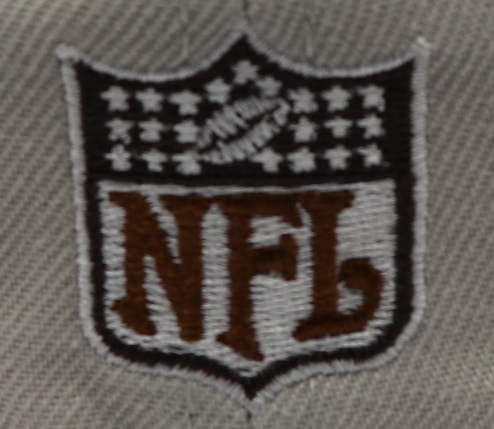 New Era Buffalo Bills Stone/Dark Brown 1990 Pro Bowl 59FIFTY Fitted Hat