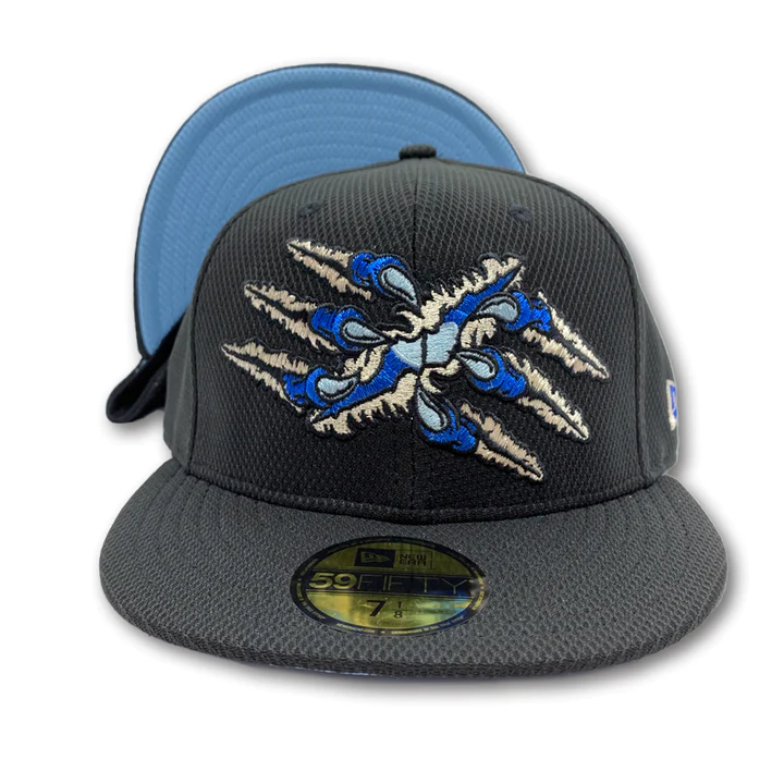 New Era Raging Dragons Ice Black/Royal Blue Diamond Era 59FIFTY Fitted Hat