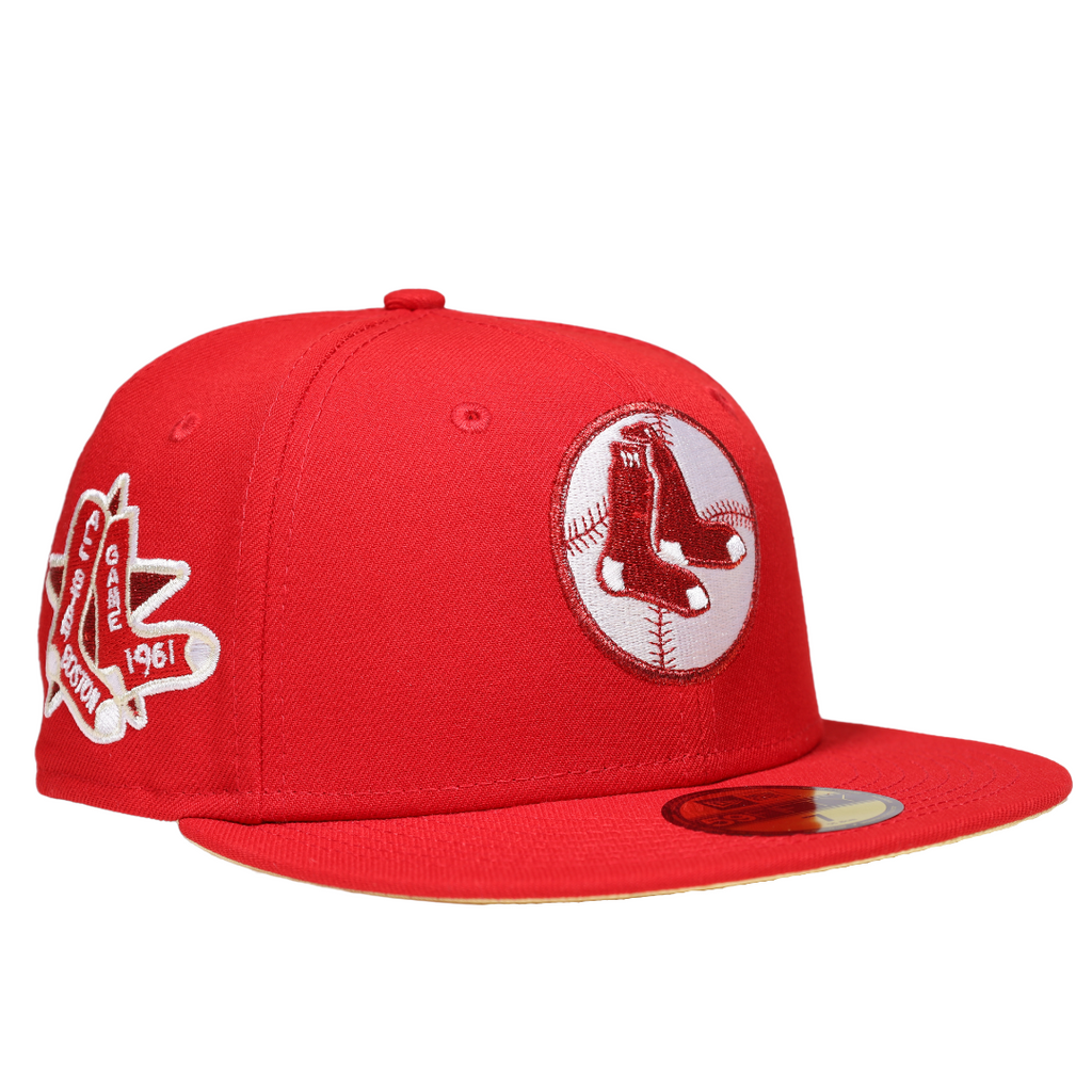 New Era Boston Red Sox 1961 All-Star Game Red/White 59FIFTY Fitted Hat